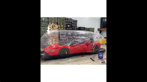 Ferrari Inflatable Bubble Youtube