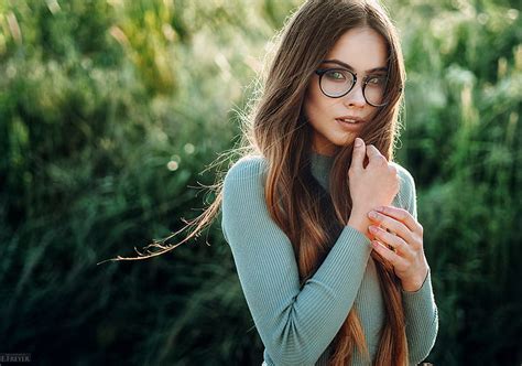 HD Wallpaper Evgeny Freyer Outdoors Glasses 500px Long Hair