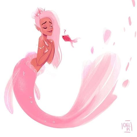 05 Pink Lady This Mermaid Is In Love With A Certain Merman But No