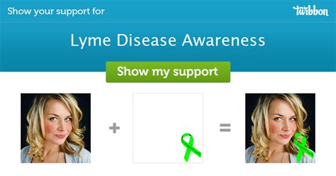Lyme Disease Awareness Support Campaign Twibbon