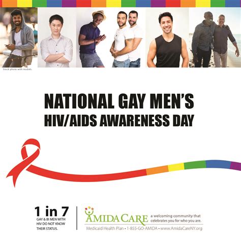 National Gay Mens Hivaids Awareness Day Amida Care Nyc