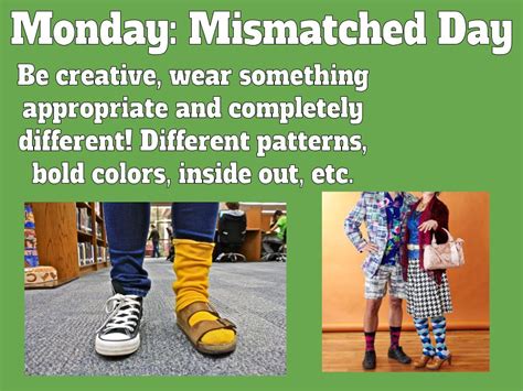 Monday Is Mismatch Day Stem Middle School