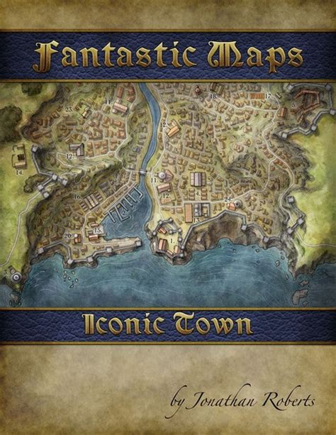 Fantastic Maps Iconic Town Open Gaming Store