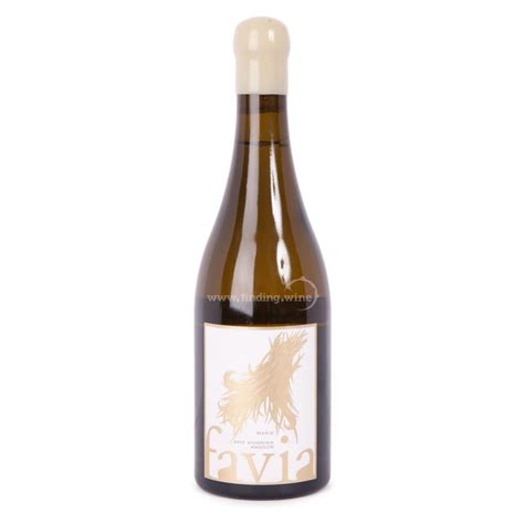 Favia Wines 2010 Favia Marie Viognier Suize 500 Ml Viognier