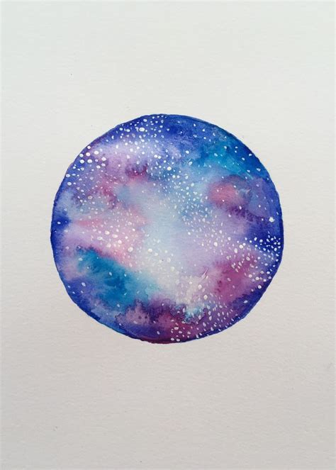 How To Paint A Watercolor Galaxy Step By Step With Pictures Gathered