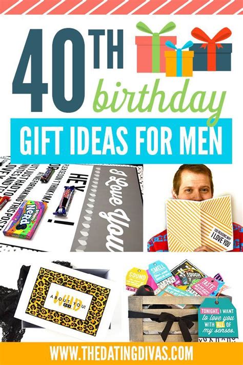 Looking for great 40th birthday gifts for him? 40th Birthday Gift Ideas For Men | The Dating Divas in ...