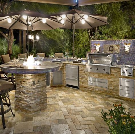 With its spacious seating you can upgrade your patio or backyard from the average outdoor furniture and cook your best grilling recipes in style. 20 Best Outdoor Kitchen Ideas