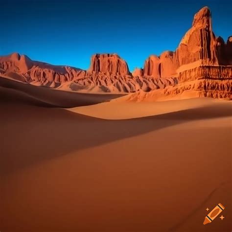 Photorealistic Desert Landscape