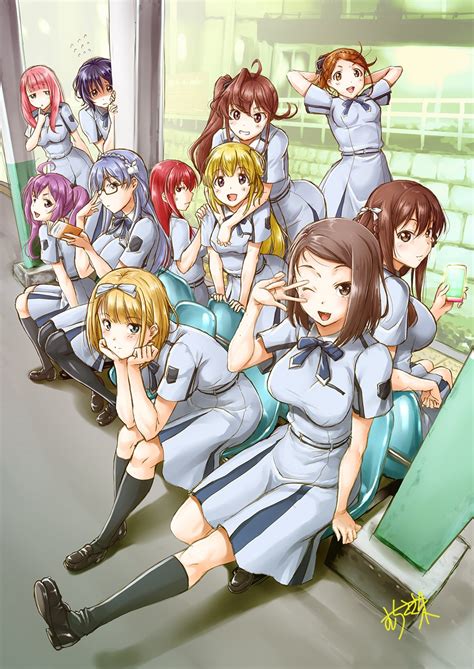 tachikawa ayaka maruyama akane takigawa miu fujima sakura satou reika and 6 more 22 7