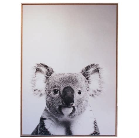 Framed Canvas Kath Koala 100x140cm Koala Canvas Frame Canvas