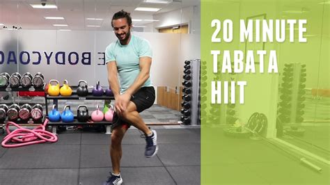 20 Minute Tabata Style Hiit Workout The Body Coach Youtube