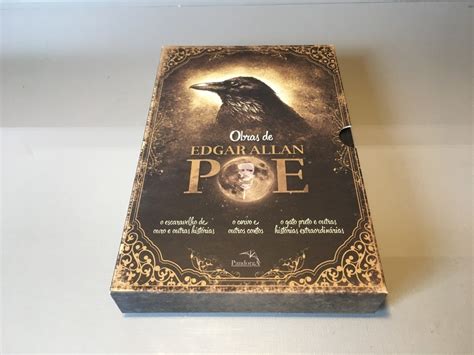 Obras Edgar Allan Poe Box Com 3 Livros Mercado Livre