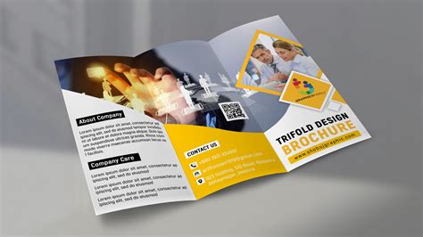 Corporate Trifold Brochure Design Free Template Download - GraphicsFamily