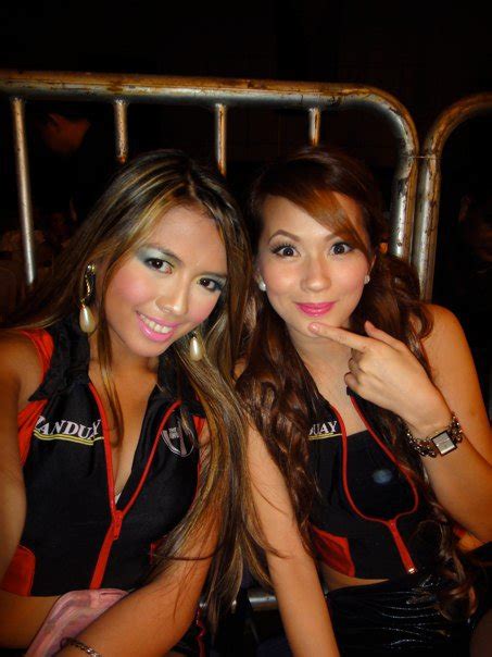 Sensual Pinays Solar Sports Ring Girls Elizabeth Naluz Gwyneth Dela Cruz Karen Bordador