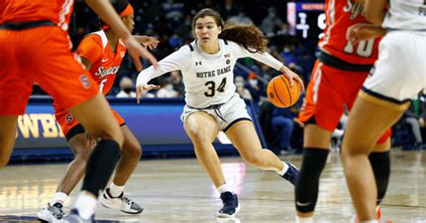 How Maddy Westbeld Led Notre Dame Women S Basketball Over Miami