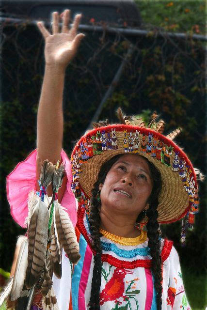 Huichol Indian Medicine Woman Mexico Mexican Culture Medicine Woman