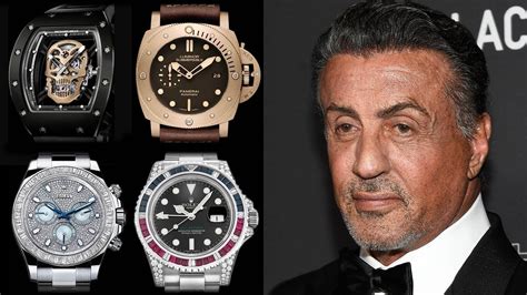 Sylvester Stallone Watch Collection Rated From 1 To 10 Youtube