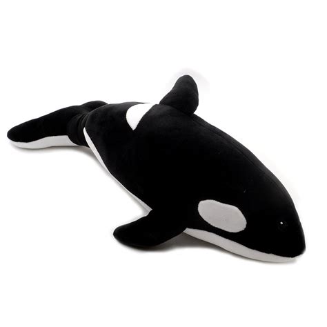 Killer Whale Doll Pillow Whale Orcinus Orca Black And White Whale Plush