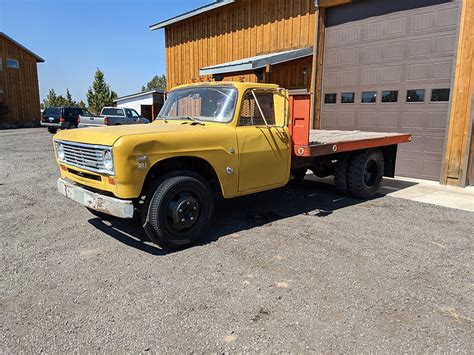 1974 International Harvester 500 Flatbed 15 Ton Truck For Sale In Oregon