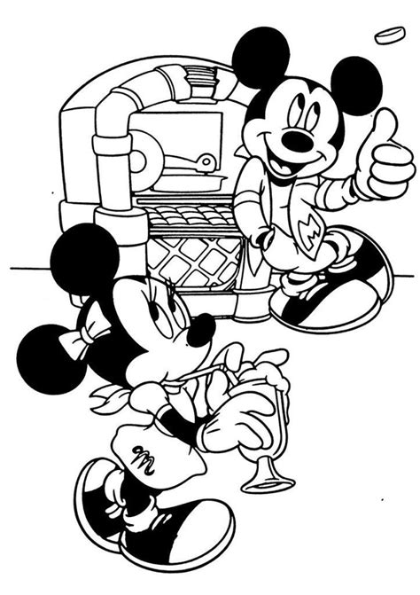Mickey Mouse Gang Coloring Pages Mickey Mouse Coloring Pages Minnie