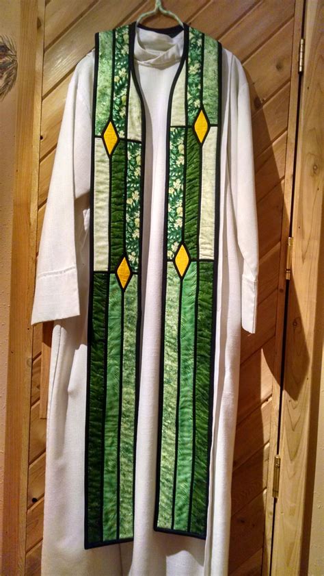 Green Stained Glass Options 150 Liturgical Stoles Clergy Stoles