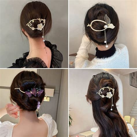 Jual Jepit Rambut Korea Jepitan Hairpin Model Clip Jedai Mutiara