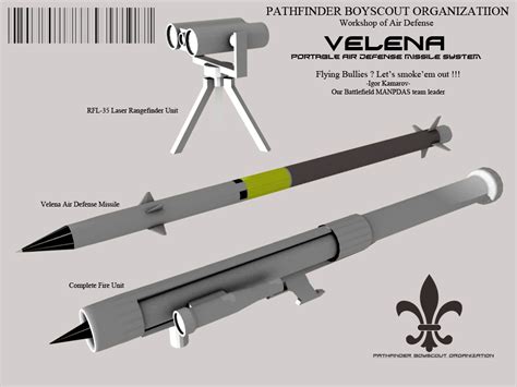 Velena Portable Air Defense Missile By Stealthflanker On Deviantart