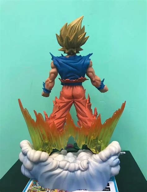 Dbz Shouting Son Goku Ssj1 Crystal Aura Action Figure — Dbz Store