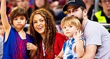 Gerard Piqué y Shakira: tarde familiar con sus hijos en el basket ...
