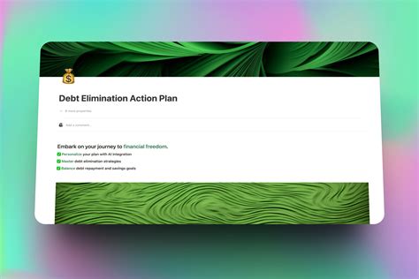 💸 Debt Elimination Action Plan