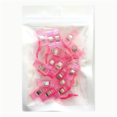 Wonder Clips Pink 25 Ozquilts