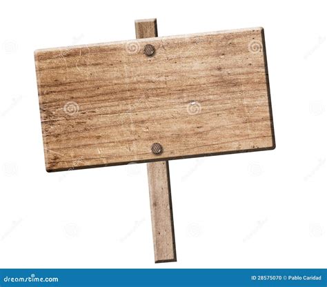 Wood Sign Isolated Stock Photo Image Of Signboard Hanging 28575070