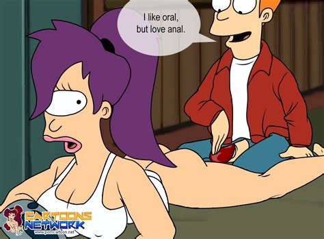 Rule 34 Ass Bottomless Cartoons Network Female Futurama Philip J Fry Porncartoon Purple Hair