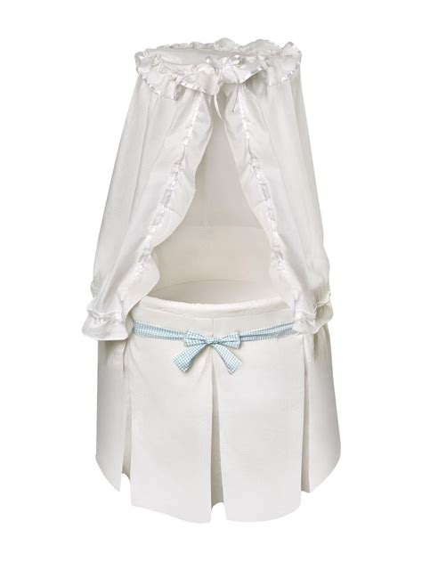 Though there are large and bulky bassinets, however, a small. Badger Basket Empress Round Baby Bassinet with Canopy, # ...