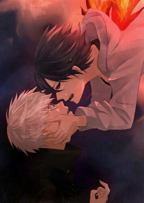 Kaneki and hide omg saddest scene in this anime,i cried for real. Pin on Tokyo Ghoul