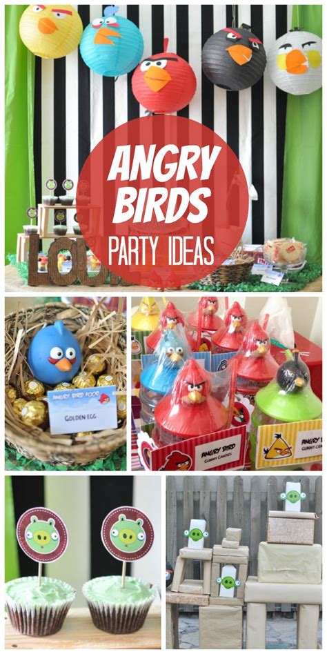 Angry Birds And Pigs Show Up At This Exciting Birthday Party See More