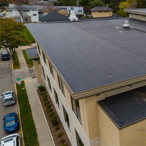 The presentation will open with the history of epdm membranes as well as their features and benefits. Cedarburg Public Library - Performance Roofing Systems