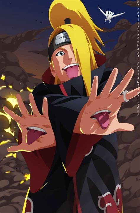 Deidara By Themnaxs Naruto Vs Sasuke Naruto Uzumaki Shippuden Naruto