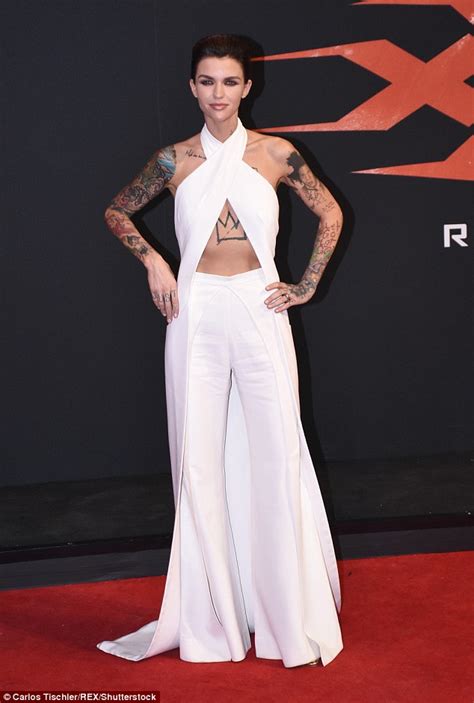 Ruby Rose Flaunts Her Tattooed Torso At Mexican Premiere Of Xxx Return