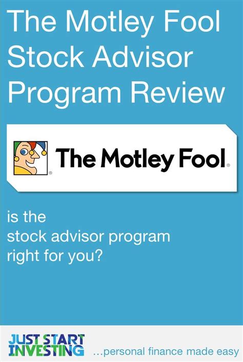 The Motley Fool Stock Advisor Program Review Stock Advisor The