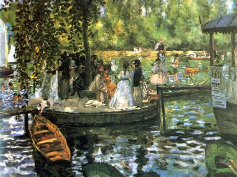 La Grenouillère 1869 Pierre Auguste Renoir Pierre Auguste Renoir