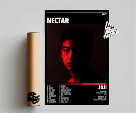 Joji Posters Joji Nectar Poster Nectar Album Cover Poster Etsy