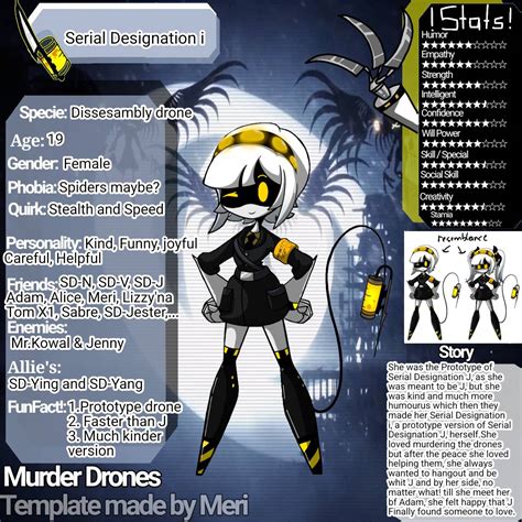 Serial Designation I Murder Drones By Merisaphire3 On Deviantart