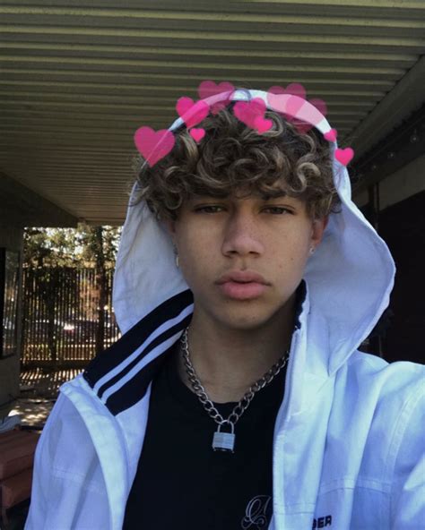 Mixed Race Cute Tiktok Boys With Curly Hair