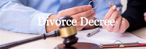 All of the possible forms to get a final divorce decree are below. How To Get a Copy of a Divorce Decree? | US Vital Records