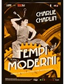 manifesto TEMPI MODERNI charlie chaplin charlot goddard cinema film ...