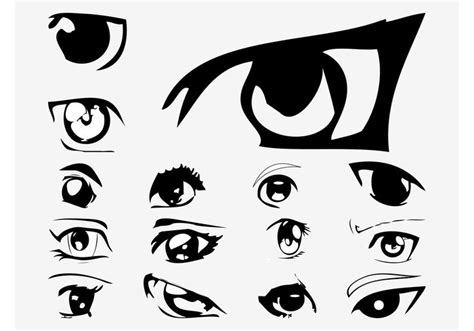 Vector Anime Eyes Welovesolo