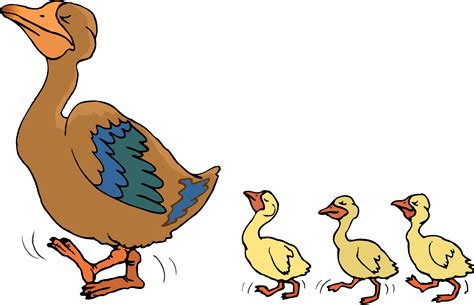 Ducklings Cartoon ClipArt Best