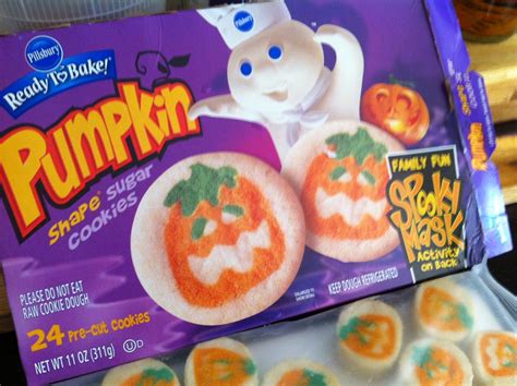 Pillsbury ready to bake halloween shape sugar cookies. The Best Pillsbury Halloween Cookies - Most Popular Ideas ...