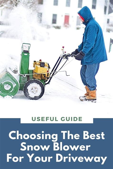 Choosing The Best Snow Blower For Your Driveway Omc